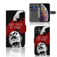 Apple iPhone 11 Portemonnee Hoesje Zombie Blood - thumbnail