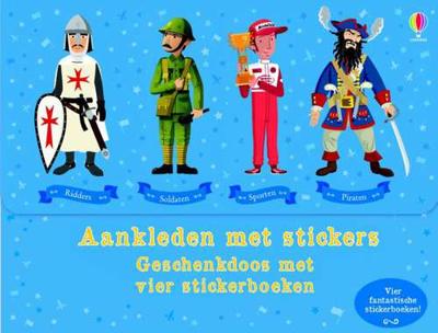 Aankleden met stickers - geschenkdoos met 4 stickerboeken - Paperback (9781409570103)
