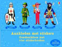 Aankleden met stickers - geschenkdoos met 4 stickerboeken - Paperback (9781409570103)