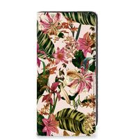 Samsung Galaxy A41 Smart Cover Flowers - thumbnail