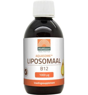 Mattisson Healthstyle Mattisson Healthstyle Aquasome Liposomaal Vitamine B12 1000mcg (250ml) Mattisson Healthstyle Mattisson Healthstyle Aquasome Liposomaal Vitamine B12 1000mcg (250ml)