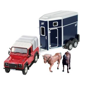 Britains Land Rover met paardentrailer 1:32