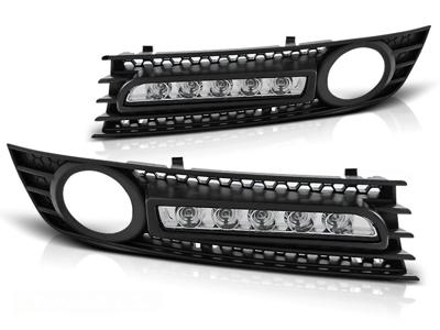 Tuning-Tec Mistlamp afdekking voor Audi A4 01-04 ZWART