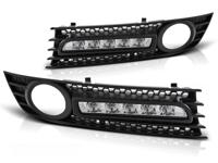 Tuning-Tec Mistlamp afdekking voor Audi A4 01-04 ZWART