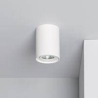 Opbouwspot wit 'Will' verstelbaar rond led downlighter GU10 110mm