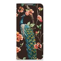 OPPO Reno8 Lite Hoesje maken Pauw met Bloemen