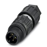 Phoenix Contact 1641714 Sensor/actuator connector, niet geassembleerd M12 Aantal polen (sensoren): 4 Stekker, recht 1 stuk(s) - thumbnail