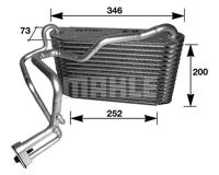 Verdamper, airconditioning MAHLE, u.a. für Audi