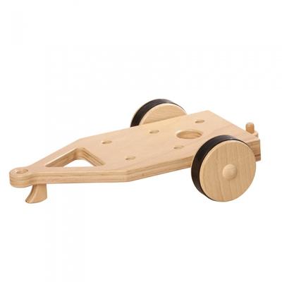 Nic aanhanger zonder voertuig 24 cm blank hout