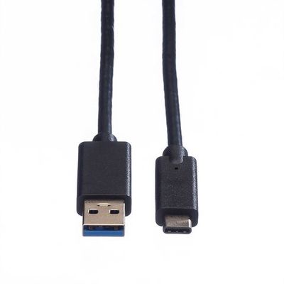 Secomp 11.44.9011 USB-kabel USB 3.2 Gen 1 (3.1 Gen 1) 1 m USB A USB C Zwart