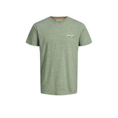 JACK & JONES ORIGINALS T-shirt lichtgroen melange