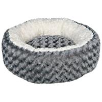 Trixie hondenmand kaline rond grijs/creme 50x50 cm