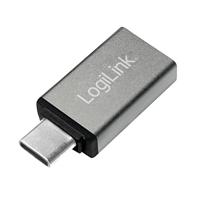 LogiLink AU0042 USB-C-adapter op USB 3.0 bus zilver