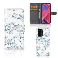 OPPO A54 5G | A74 5G | A93 5G Uniek Hoesje Blossom White - thumbnail