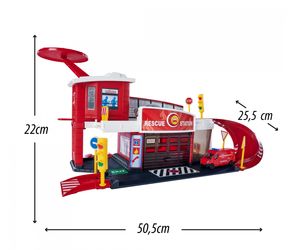 Majorette Hulpdienstvoertuig Kant-en-klaar model Parkeergarage (model)