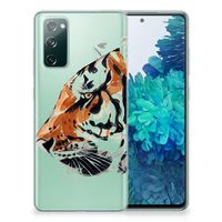 Hoesje maken Samsung Galaxy S20 FE Watercolor Tiger