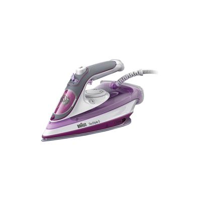 Braun TexStyle 5 SI 5037 Stoomstrijkijzer Keramische zoolplaat 2700 W Violet Braun TexStyle 5 SI 5037 Stoomstrijkijzer Keramische zoolplaat 2700 W Violet