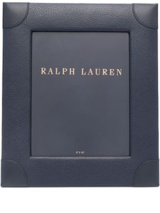 Ralph Lauren Home cadre photo Ryan en cuir - Bleu