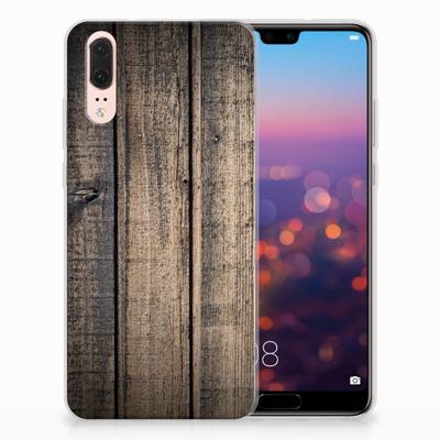 Huawei P20 Bumper Hoesje Steigerhout