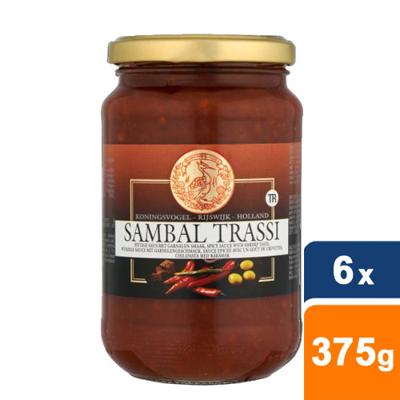 Koningsvogel - Sambal Trassi - 6x 375g