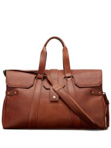 Brunello Cucinelli sac fourre-tout à logo imprimé - Marron