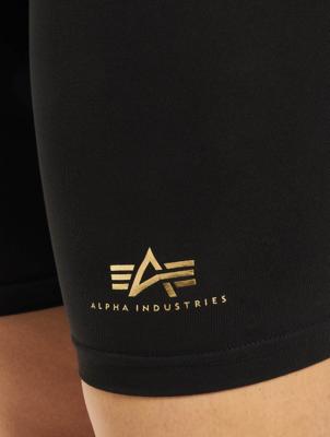 Alpha Industries / shorts Basic Bike Foil Print in zwart Alpha Industries / shorts Basic Bike Foil Print in zwart