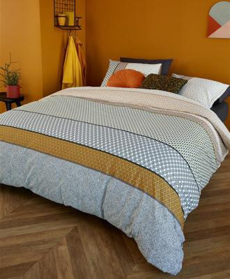 Beddinghouse Beddinghouse dekbedovertrek Joshua goud