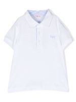 Il Gufo polo à logo brodé - Blanc