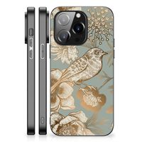 Bloemen Hoesje voor iPhone 14 Pro Vintage Bird Flowers - thumbnail