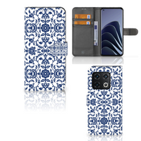 OnePlus 10 Pro Hoesje Flower Blue