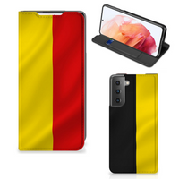 Samsung Galaxy S21 Standcase Belgische Vlag - thumbnail