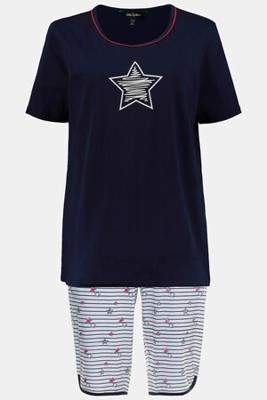 Ulla Popken Shorty, tweedelig, jersey - Grote Maten