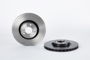 Remschijf COATED DISC LINE BREMBO, Remschijftype: Binnen geventileerd, u.a. für Fiat, Alfa Romeo, Vauxhall, Opel