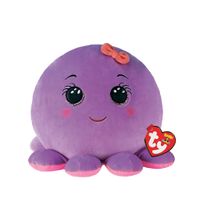 TY Squish a Boo Knuffelkussen Octopus Octavia 23x19x12 cm