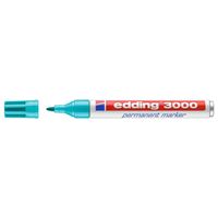 Viltstift edding 3000 rond turquoise 1.5-3mm