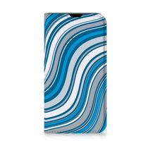 iPhone 13 Mini Hoesje met Magneet Waves Blue