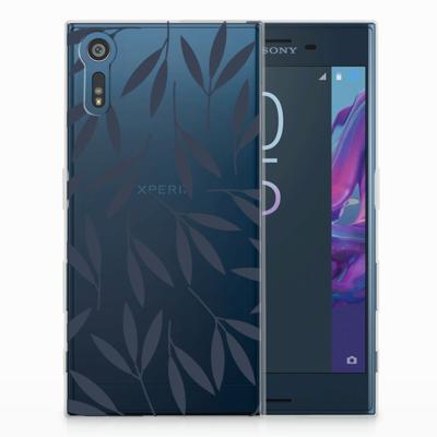 Sony Xperia XZs | XZ TPU Case Leaves Blue Sony Xperia XZs | XZ TPU Case Leaves Blue