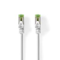 Nedis CCGB85420WT50 Cat 7 kabel | PiMF | RJ45 stekker | RJ45 stekker | 5,00 m | rond | LSZH | wit | doos