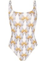 Tory Burch maillot de bain à imprimé graphique - Tons neutres - thumbnail