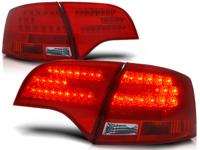 Tuning-Tec Achterlichten voor Audi A4 B7 11 04-03 08 AVANT ROOD HELDER LED