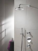 Hotbath Thermostatische Inbouw Douche Set Chap Met 2 Stopkranen Ibs 3 - Chroom