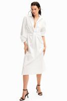 Maitrepierre long shirt dress - WHITE - M - thumbnail