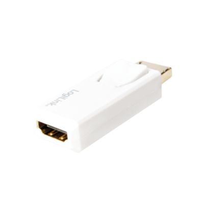 LogiLink CV0100 DisplayPort / HDMI Adapter [1x DisplayPort stekker - 1x HDMI-bus] Wit