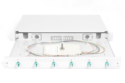 Digitus DN-96330/3 glasvezeladapter LC 1 stuk(s) Grijs