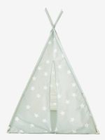 Tipi Inca lichtgrijs met print