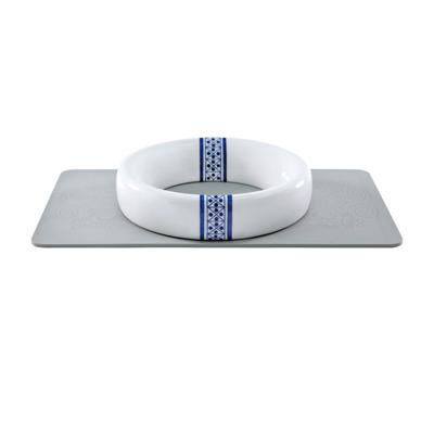 ROYAL DELFT - Blue D1653 - Schaal 19cm (ring+mat) 'Desk' ROYAL DELFT - Blue D1653 - Schaal 19cm (ring+mat) 'Desk'
