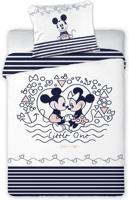 Disney Minnie Mouse - Baby Dekbedovertrek - 100 x 140 cm - Wit - thumbnail