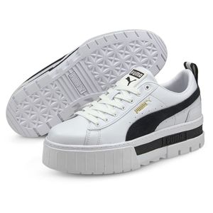 PUMA Sneakers Mayze - Wit/Zwart Dames