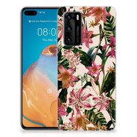 Huawei P40 TPU Case Flowers