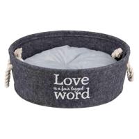 TRIXIE 38396 Korb Lian, ø 45 cm, anthrazit,Small,Grijs